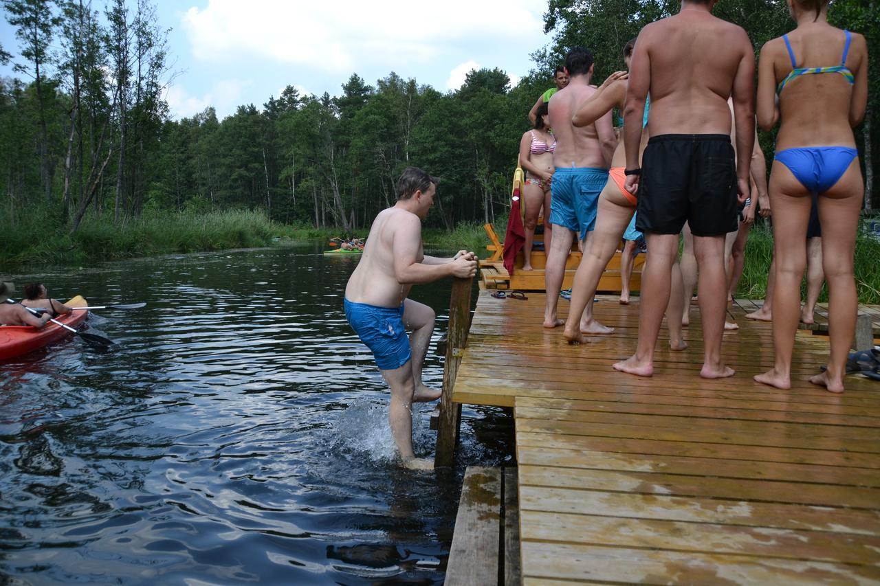 Osrodek Wypoczynkowo-Turystyczny Perla Krutyni Hotell Nowy Most Exteriör bild